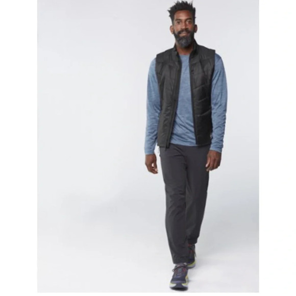 Smartwool Men’s Size S Small Smartloft Vest Black Merino Wool Running NWT - Picture 11 of 15
